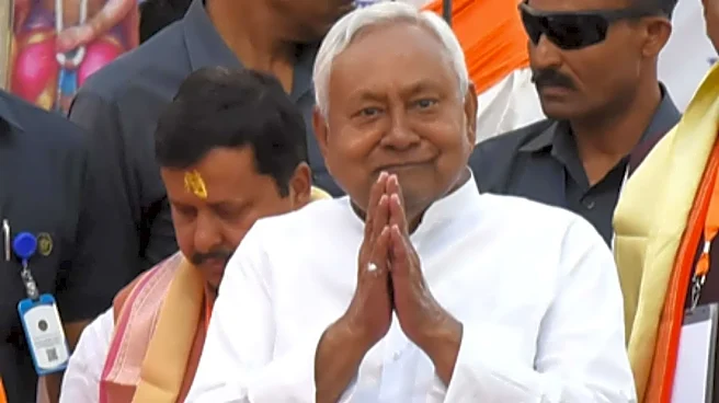 Nitish Kumar takes oath as Rajya Sabha MP