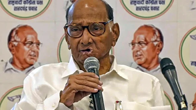 Sharad Pawar hospitalized