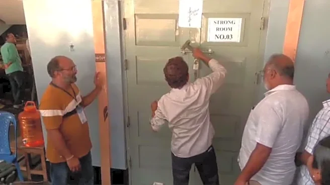 Karnataka: EVM strongroom opened after keys go missing
