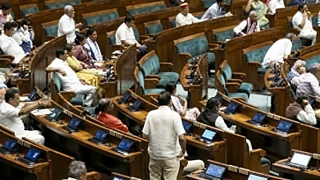 Lok Sabha adjourned for day over uproar; Bill passed