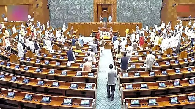 LS adjourned sine die after opening session with 'Vande Mataram'