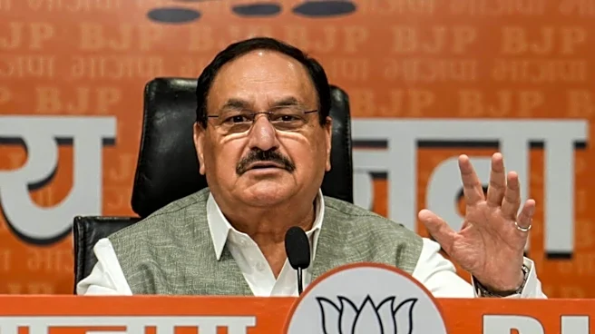 Union minister JP Nadda hospitalized