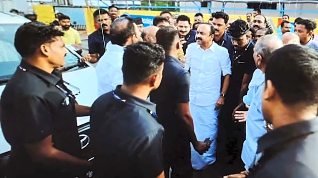 Congress leader detained for blocking Kerala CM's vehicle