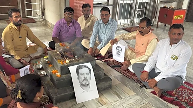 BJP performs 'buddhi shuddhi yagna' for Rahul Gandhi