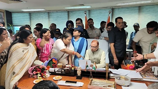 MCD SC welfare committee election turns chaotic; AAP-BJP exchange allegations