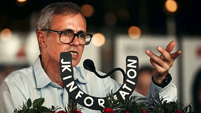 Omar hits back at Congress over 'Vande Mataram' rendition
