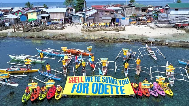 Philippines typhoon survivors are suing oil giant in legal first
