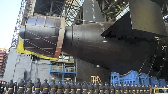 Russia launches 'doomsday missile' submarine amid US tensions