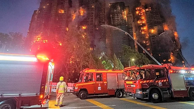 Hong Kong officials investigate 'potential corruption' after fires kill 55