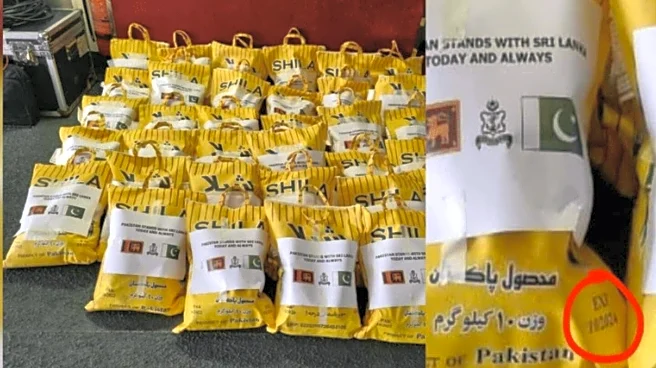 Pakistan ridiculed for sending 'expired' flood relief to Sri Lanka