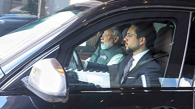 Jordan's Crown Prince drives Modi to museum as special gesture