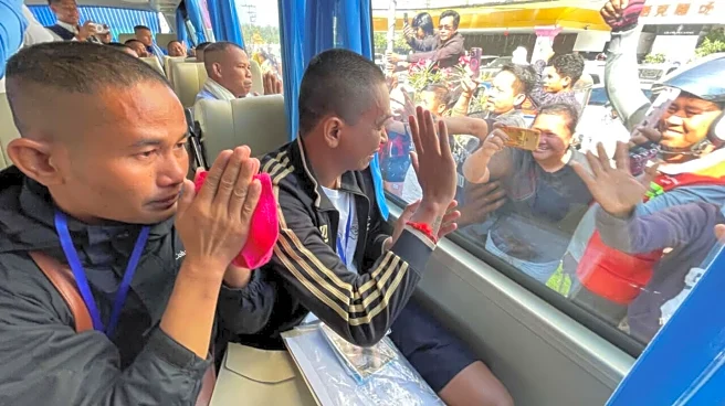 Thailand frees 18 Cambodian soldiers captured in July