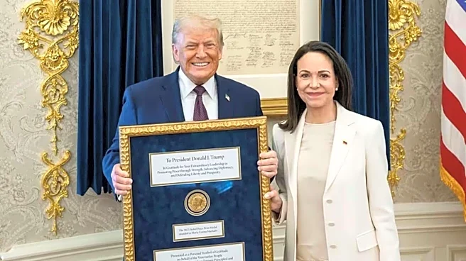 'Ended 8 wars': Trump justifies accepting Machado's Nobel Peace Prize