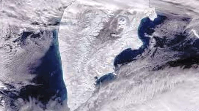 NASA satellite captures Kamchatka buried under record snowfall