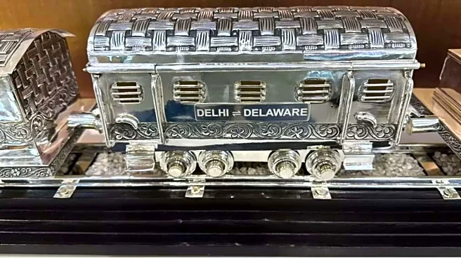$7,750 silver train, Pashmina shawl...: US discloses Indian gifts