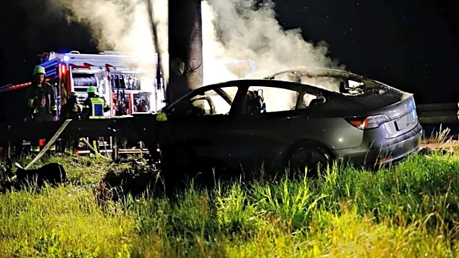 US: Tesla sued after trapped driver burned alive