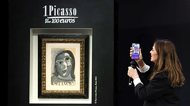 He bought a €100 raffle. Walks away with €1M Picasso