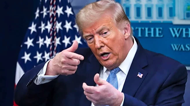 Iran can't blackmail us, says Trump on Strait of Hormuz