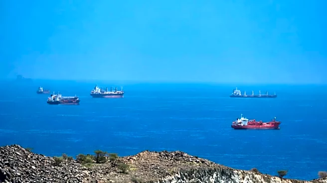 Iran fires at ship in Hormuz after Trump's ceasefire announcement