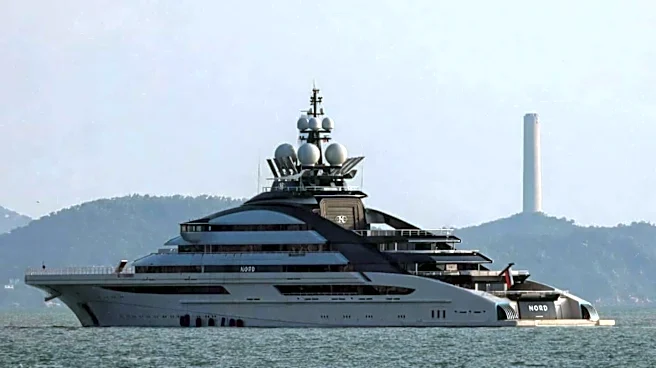 Sanctioned Russian oligarch's $500M superyacht slips through blockaded Hormuz