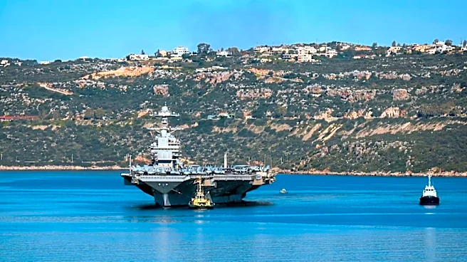 US aircraft carrier leaves Middle East after Iran operations