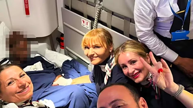 Sky-high arrival: Woman delivers baby mid-flight from Dakar to Rome