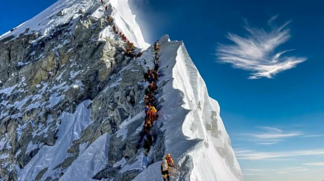 2 Indian climbers die of exhaustion while descending Everest