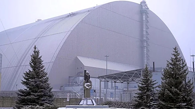 Russian drone strike hits nuclear waste facility in Chernobyl zone