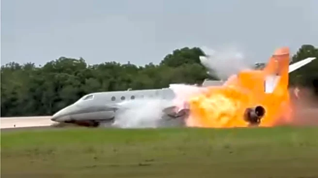Video: Private jet crashes during emergency landing in Dominican Republic