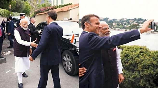 Macron shares Modi's France tour video with 'Dhurandhar' track
