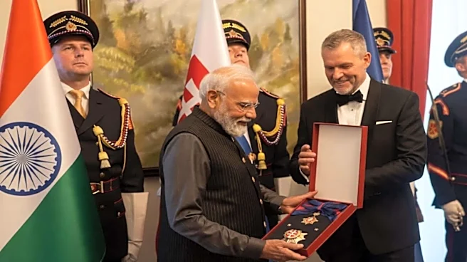 Slovak president confers highest civilian award on PM Modi