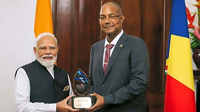 Seychelles bestows 'Guardian of the Blue Horizon' on PM Modi