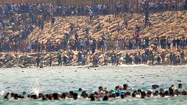 Spain deploys military after thousands of Moroccan migrants enter Ceuta