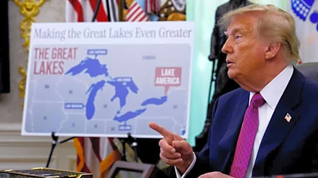 US President Trump renames Lake Ontario to 'Lake America'