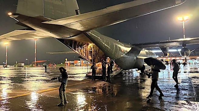 India sends 68.5 tons of relief material to Nepal