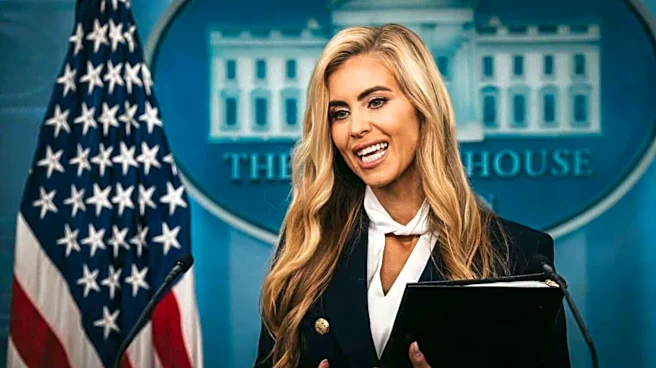 'My president…sorry, my husband': White House press secretary's awkward debut