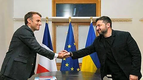 Zelenskyy and Macron announce Freyja defense for Ukraine's energy grid