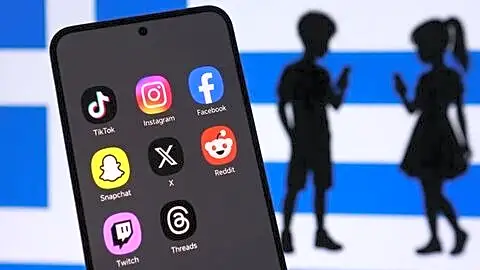 Greece passes law blocking under-15s from social media January 2027