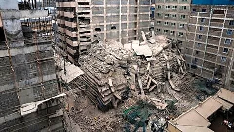 Nairobi Eastleigh building collapse: 18-story under construction raises casualty concerns