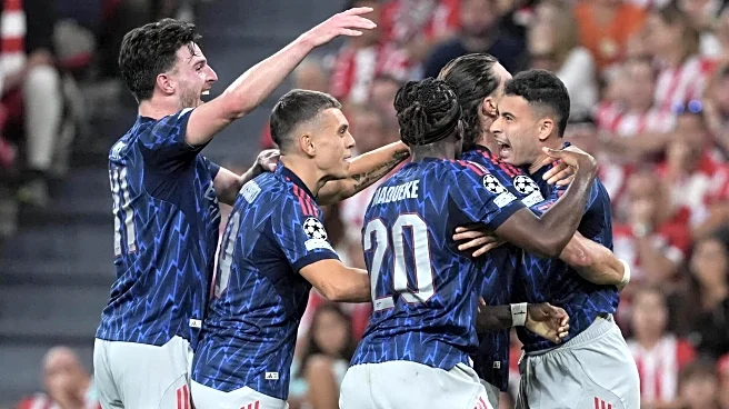 Arsenal beat Athletic Club 2-0 in Champions League opener: Stats