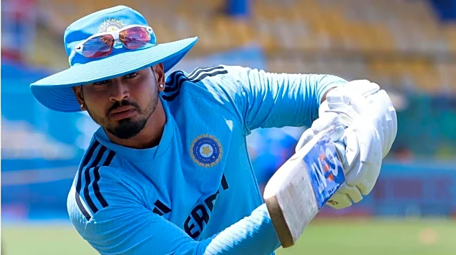 Shreyas Iyer withdraws from Australia A match citing personal reasons