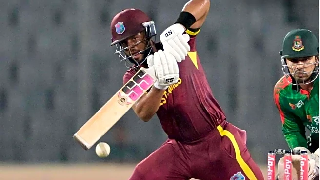 Shai Hope's 30th ODI fifty powers WI against Bangladesh: Stats