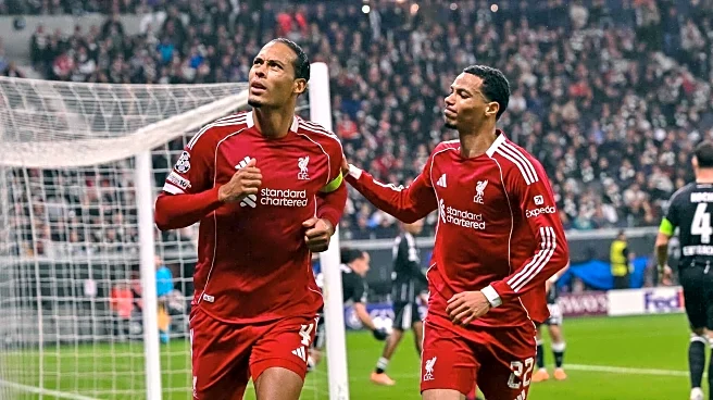 Liverpool end 4-game losing streak with Frankfurt drubbing: Key stats