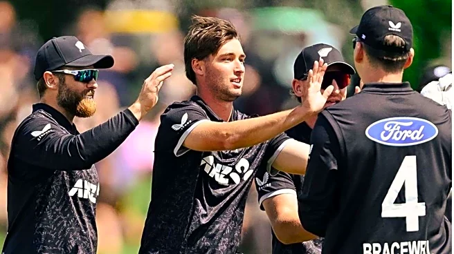 1st ODI: Zakary Foulkes rattles England with four-wicket haul