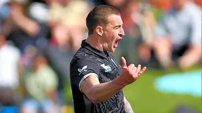 Blair Tickner shines on comeback, takes four-fer against England: Stats