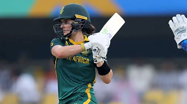 Laura Wolvaardt hammers her maiden Women's World Cup hundred: Stats