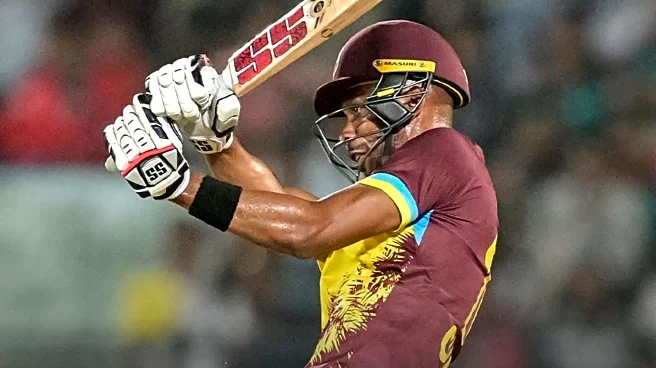 Roston Chase slams his maiden T20I fifty as captain: Stats
