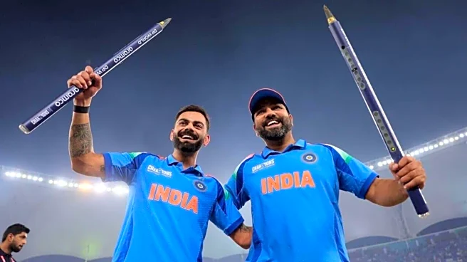 'They are here to stay': IPL chairman on Rohit-Kohli's future