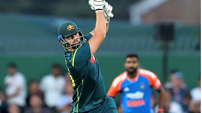 Tim David hammers second T20I half-century against India, sets records