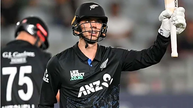 2nd T20I: Mark Chapman hammers 19-ball half-century against West Indies